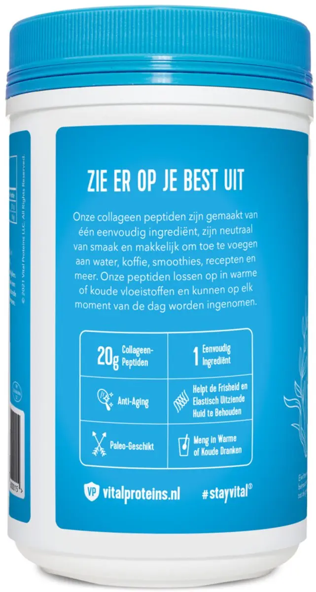 Vital Proteins Collageen Peptiden 2x 284g - afbeelding 4 van 4