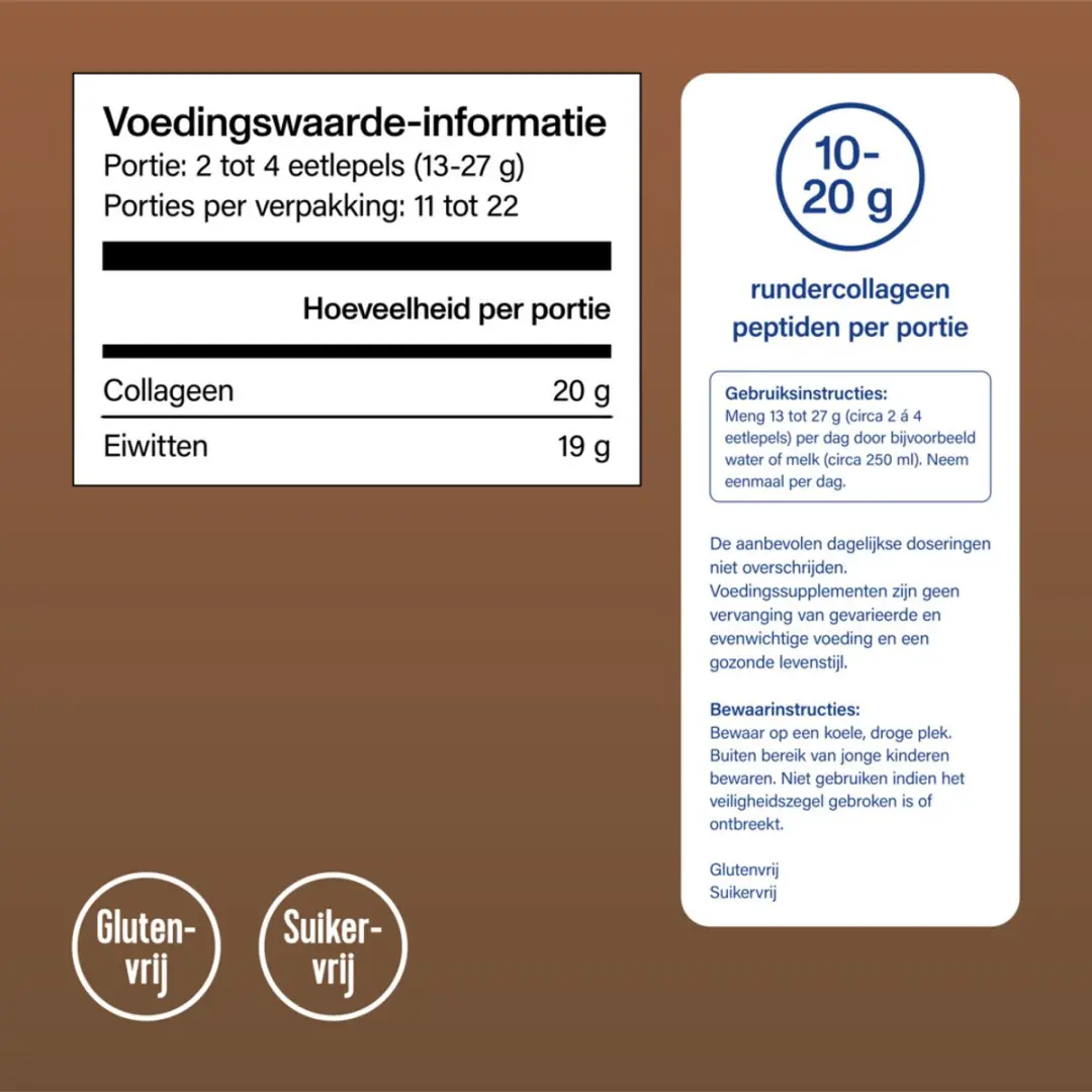Vital Proteins Collagen Peptides Cacaosmaak - 2x 297g - afbeelding 5 van 6