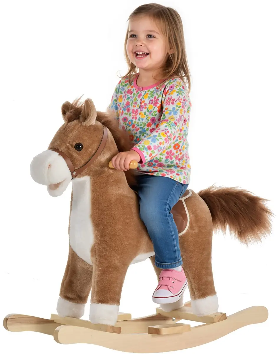 HOMCOM Kinderschommelpaard