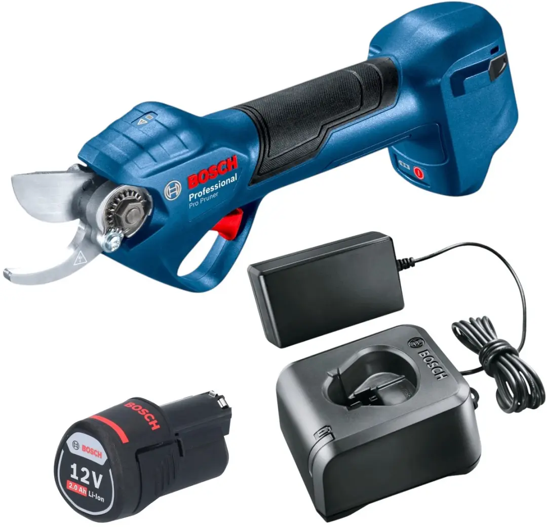 Bosch Pro Pruner Professionele accusnoeischaar 12 V + 1x oplaadbare accu 2.0 Ah