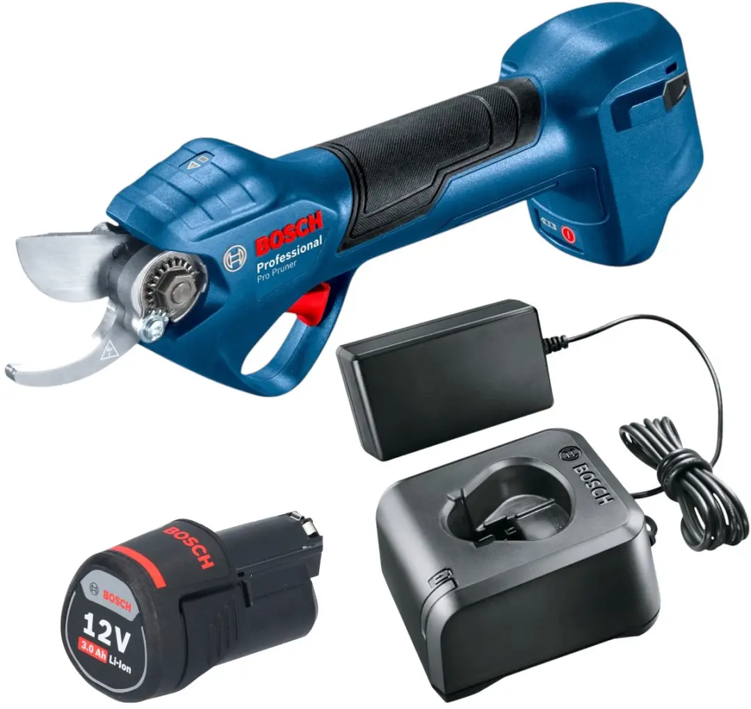 Bosch Pro Pruner Professionele accusnoeischaar 12 V + 1x oplaadbare accu 3.0 Ah