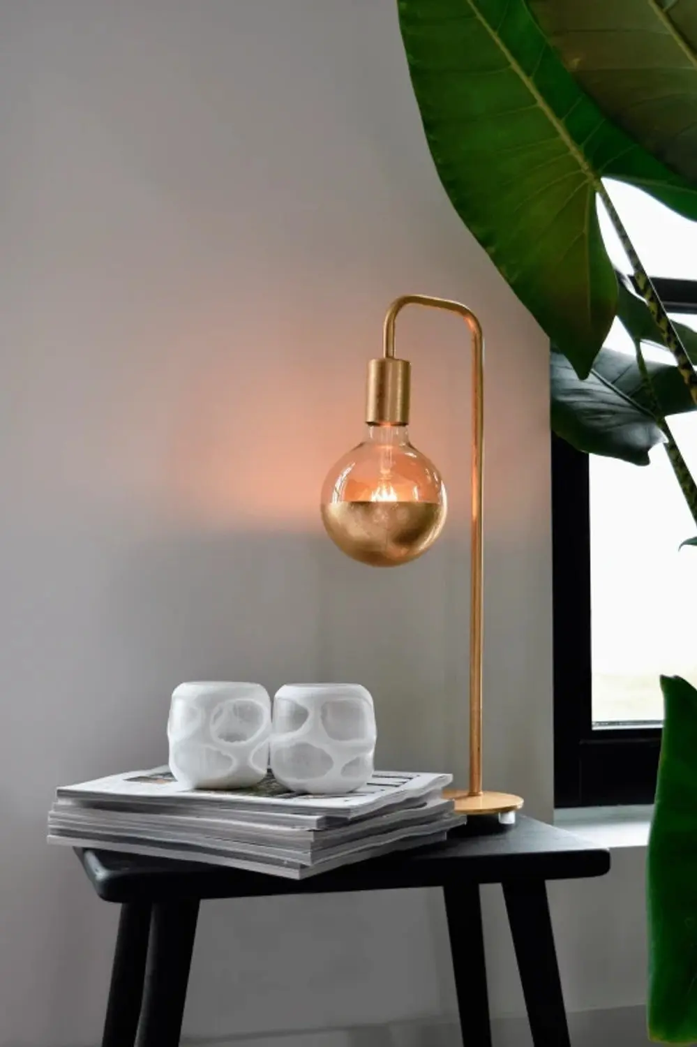 Calex E27 LED Globelamp Goud 4W 1800K - 3x - afbeelding 3 van 3