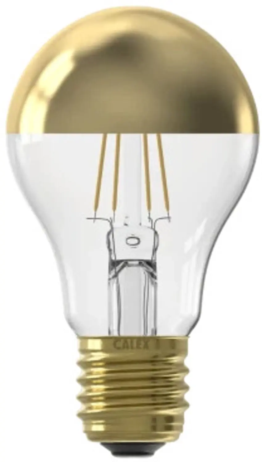 Calex E27 LED Lamp Kopspiegel Goud 4W - 5x - afbeelding 2 van 3