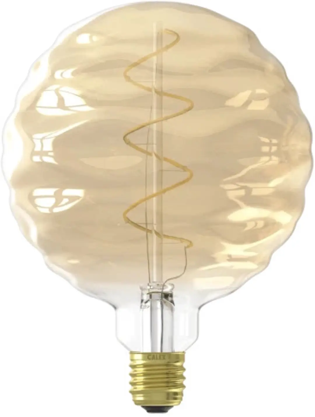 Calex Bilbao Goud E27 LED Lamp - 4W 1800K - 4x - afbeelding 2 van 4