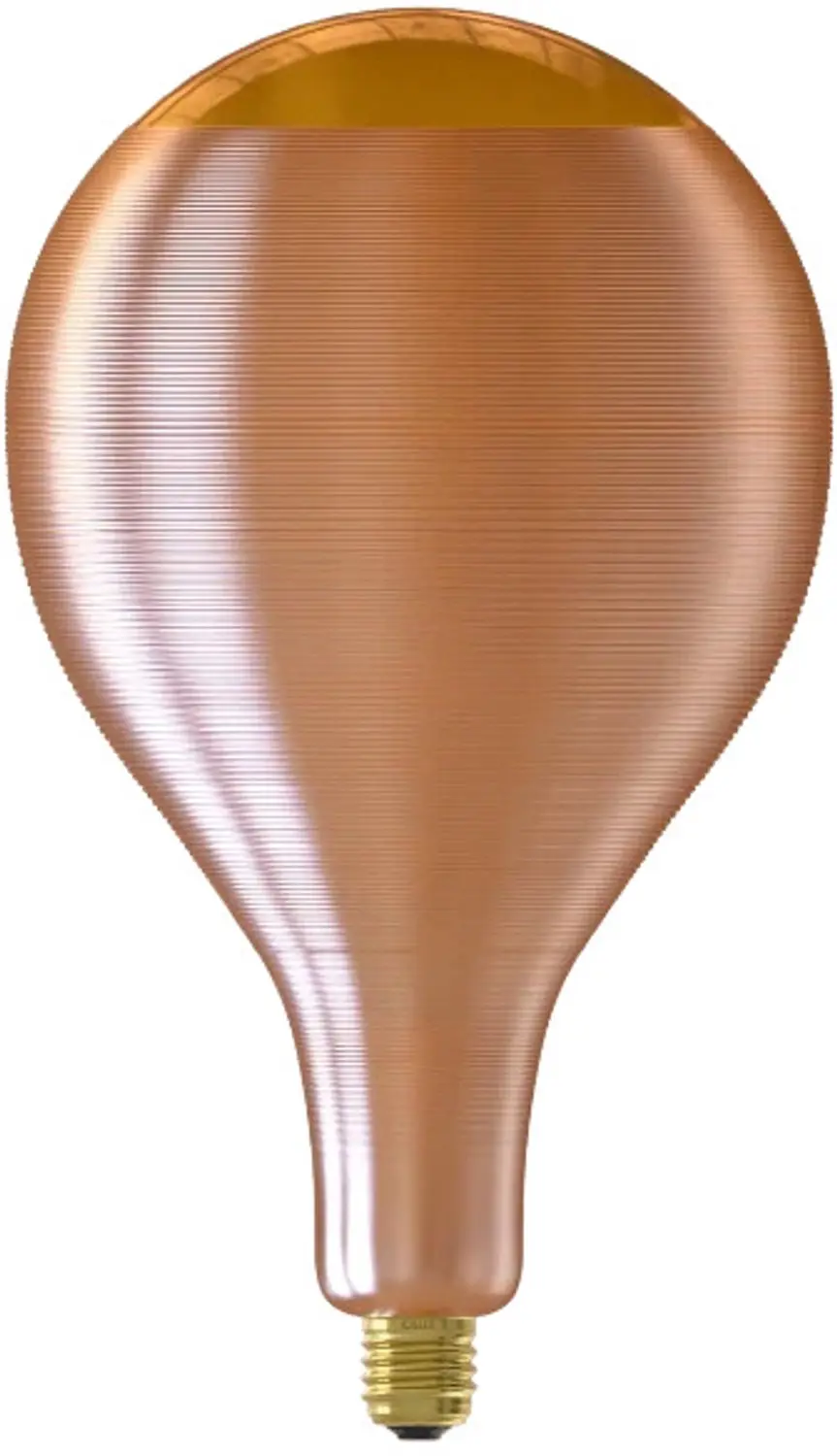 Calex E27 LED Lamp Silk Splash Goud 4W - 4x - afbeelding 2 van 3