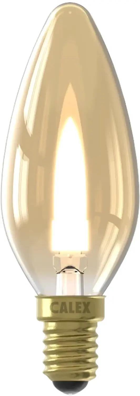Calex E14 LED Kaarslamp Goud 1W 1600K