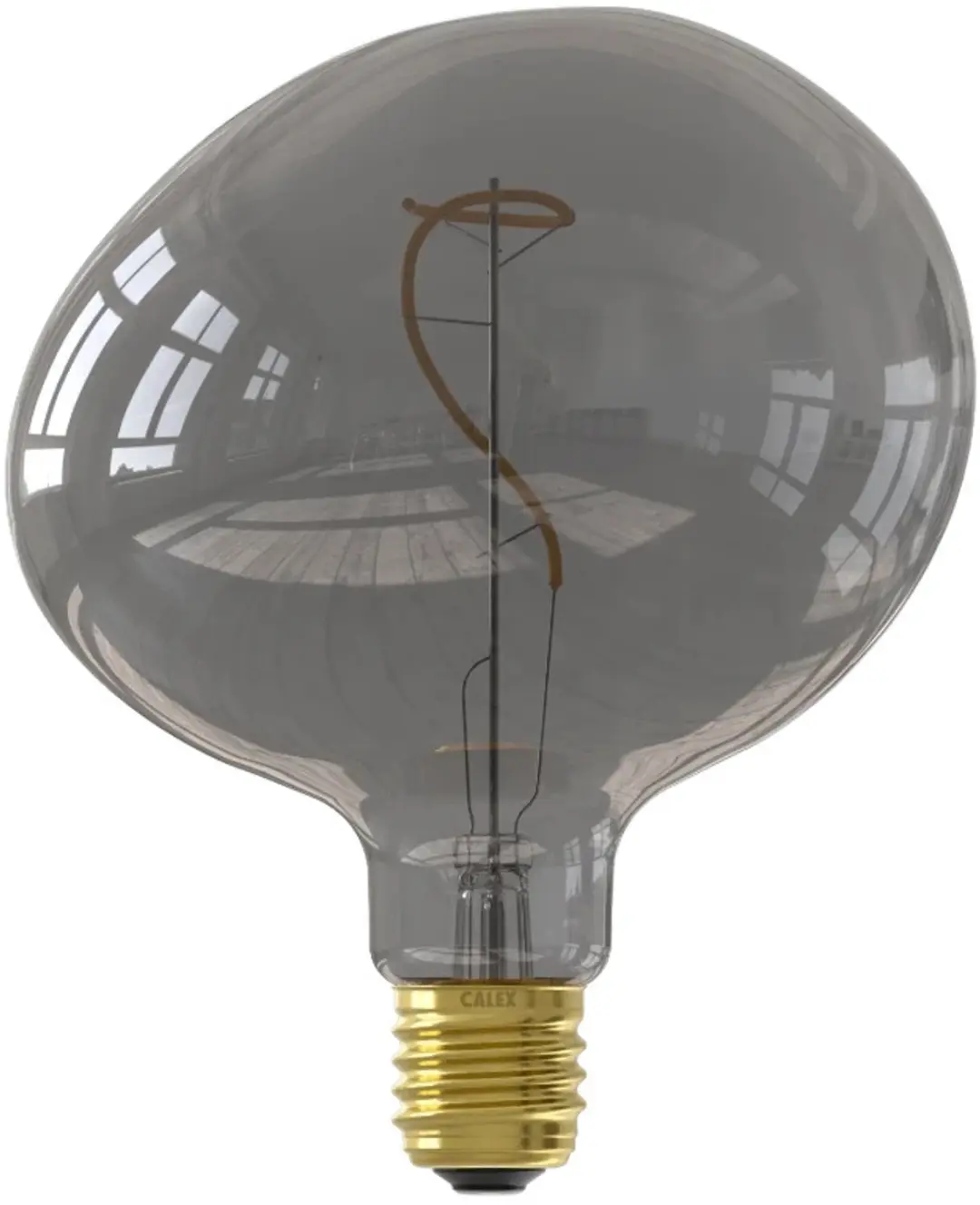 Calex E27 LED Lamp Pebble Titanium 4W 1800K - 3x - afbeelding 2 van 2