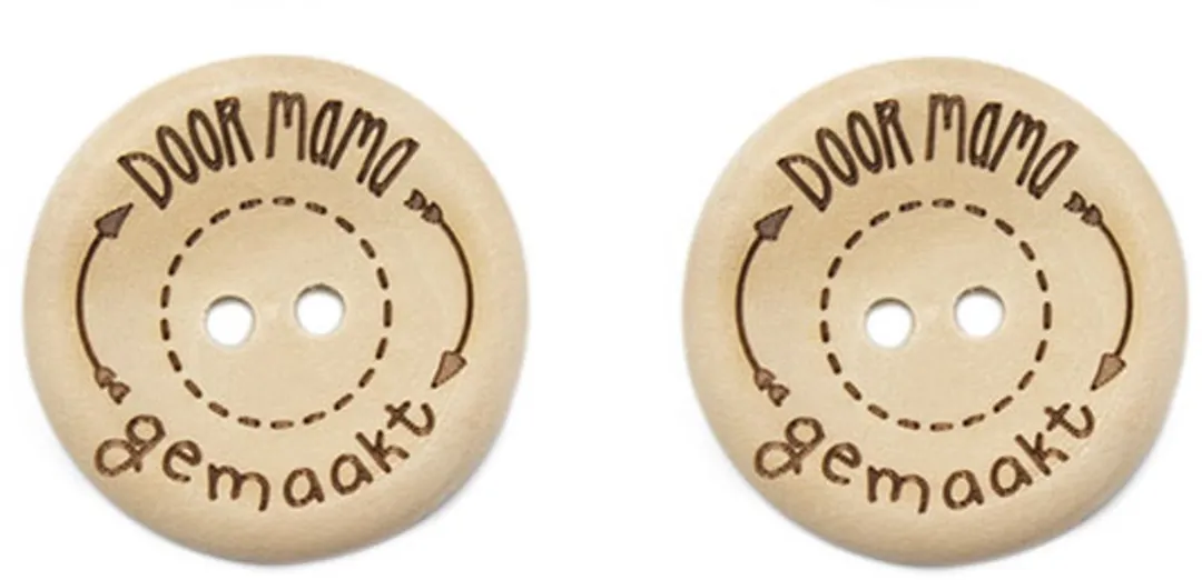 Durable Houten Knopen 30mm