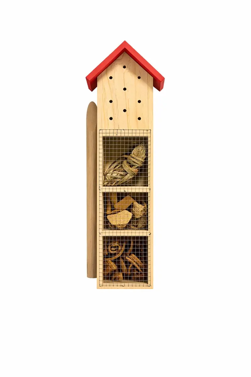 Insectenhotel op Paal