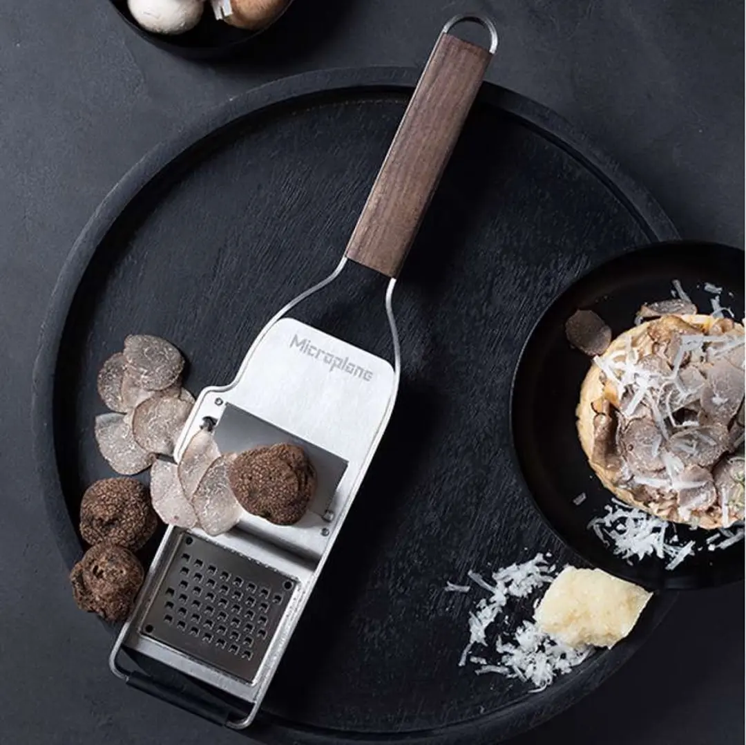 Microplane Master Truffel Tool 2-in-1 - Zilver - afbeelding 2 van 6