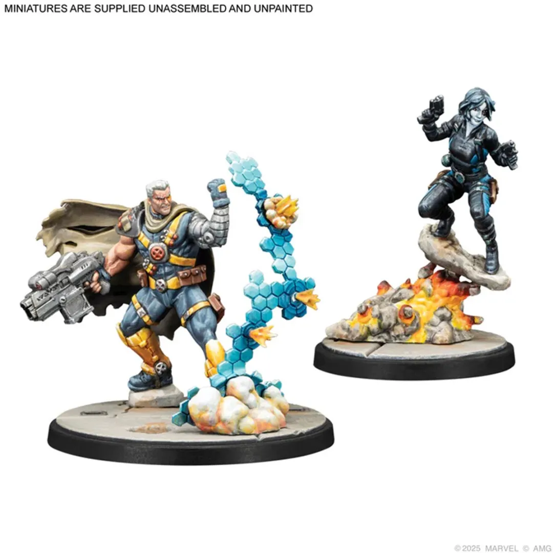 Marvel Crisis Protocol X-Force Affiliation Pack Miniaturen
