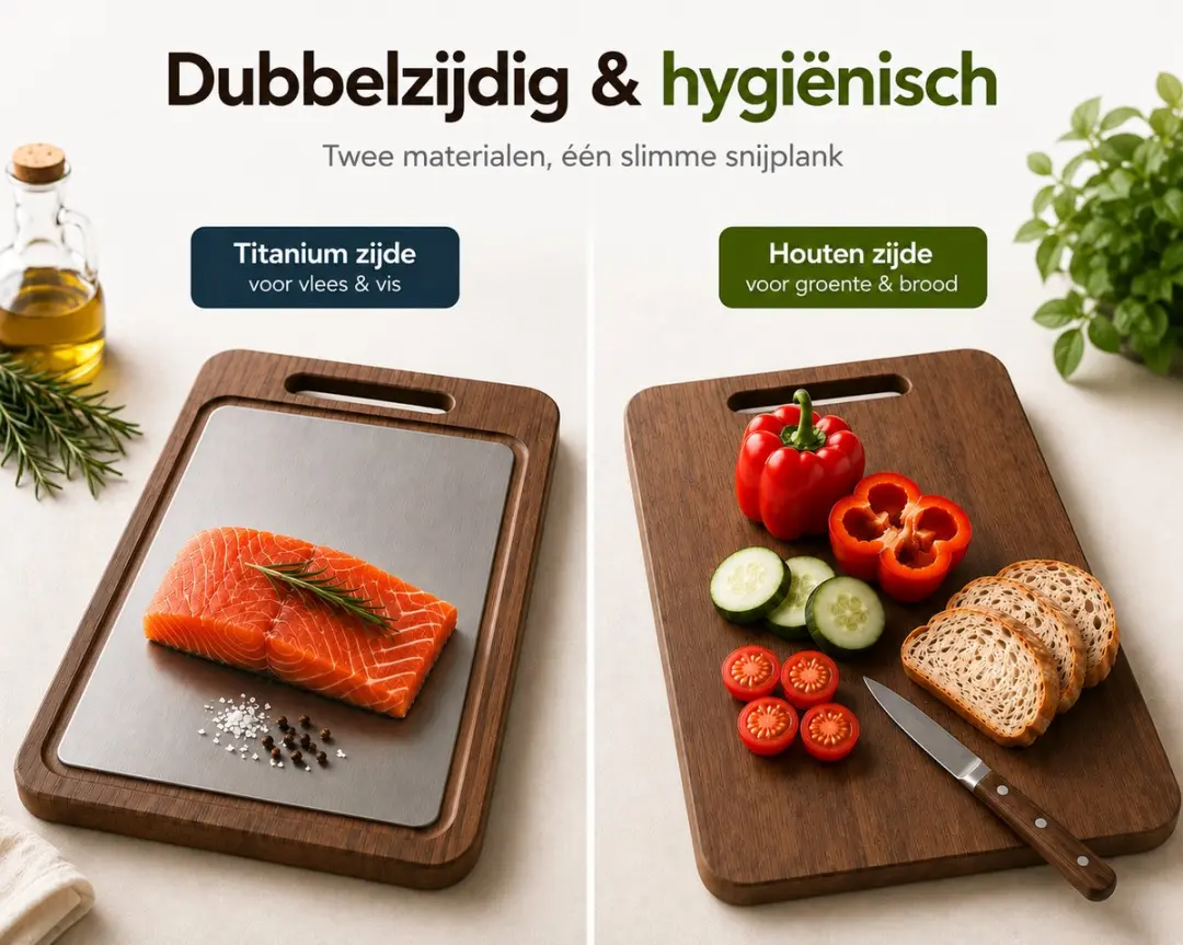 Houten Snijplank Acacia Dubbelzijdig