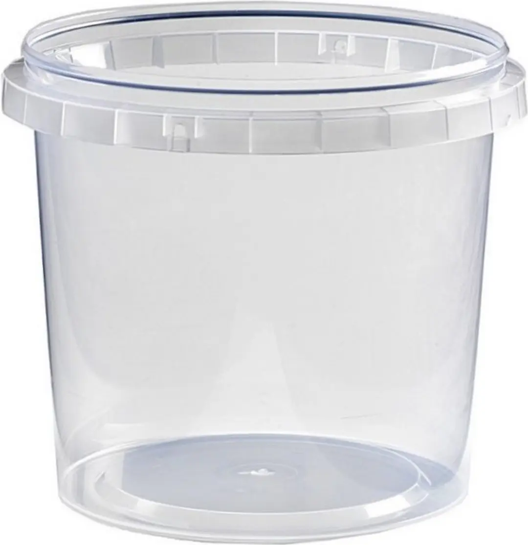 20x 1 Liter Emmertjes / Bakjes rond ø95mm 1000 ml