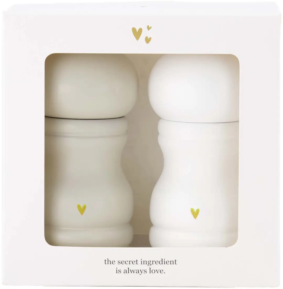 Zusss Salt & Pepper Set Heart