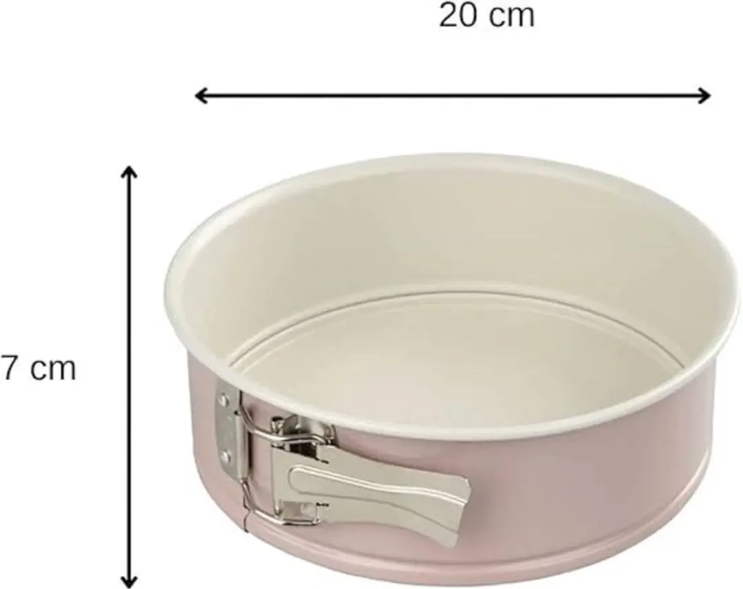 Bakvorm / Taartvorm, Anti-aanbaklaag en Zeer Duurzaam -koekjesvorm 20D x 20W x 7