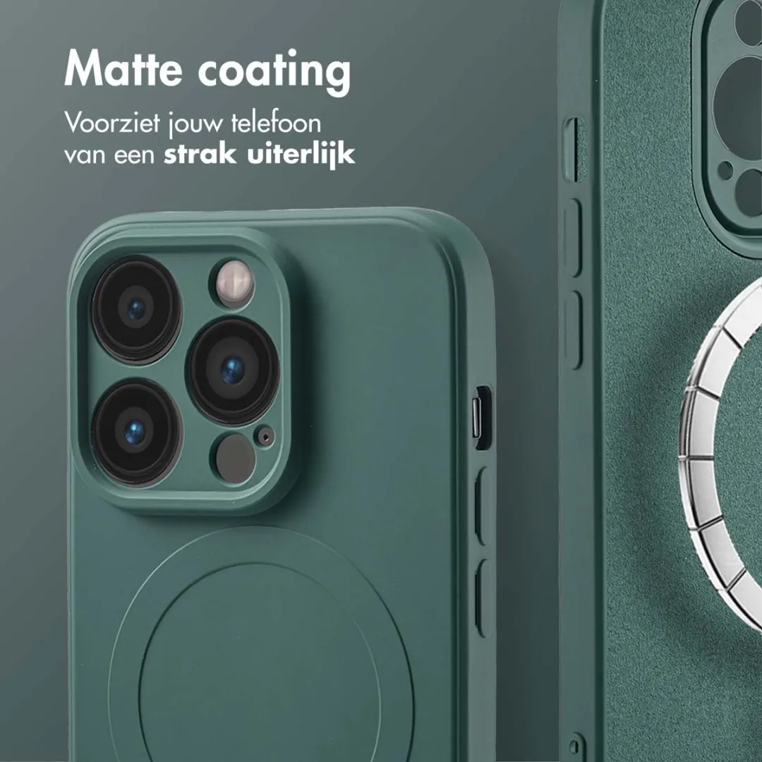 Imoshion Hoesje iPhone 14 Pro Max - MagSafe Donkergroen