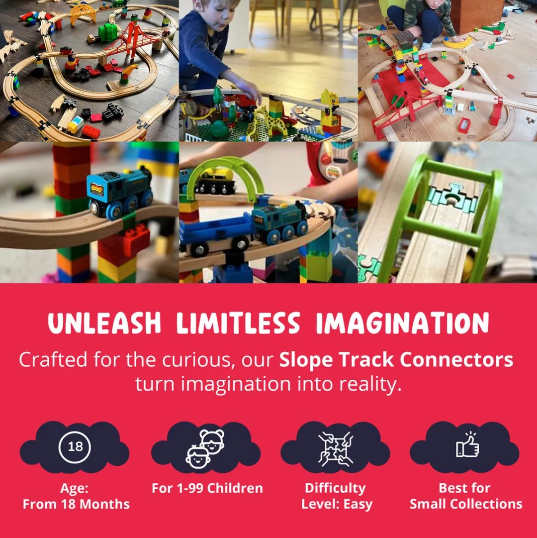 Toy2 8 Slope Track Connector