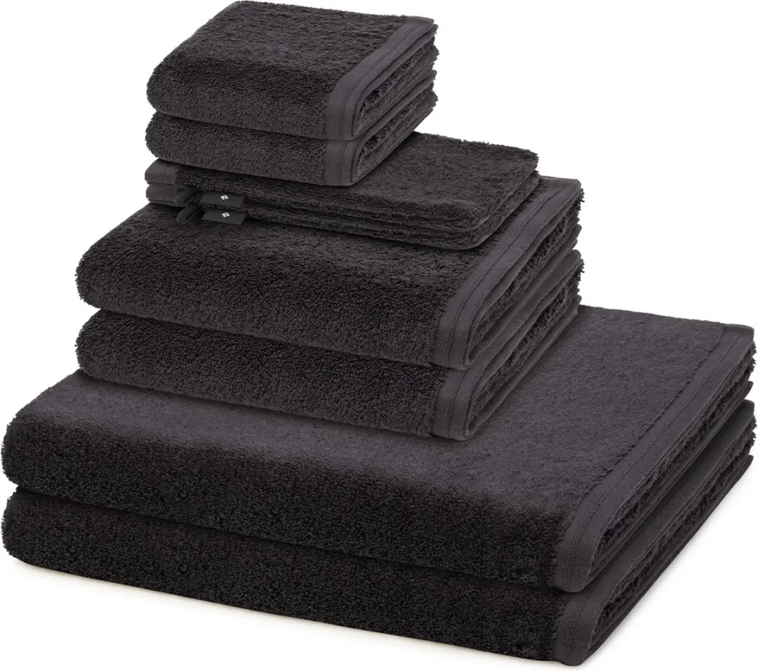 Vossen Sonstiges 2 X washandjes 2 X gasten- 2 X douche- 2 X handdoek - in set 8 pack Vegan Life - afbeelding 2 van 3