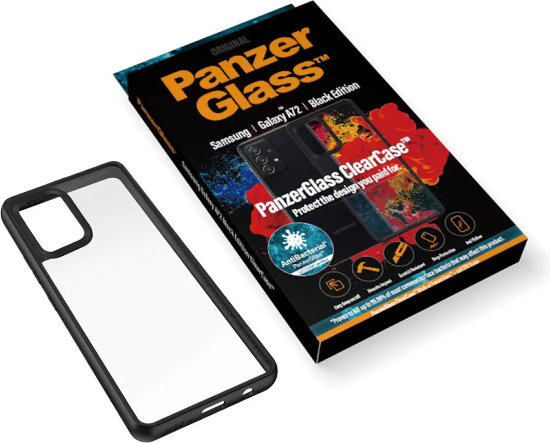 PanzerGlass ClearCase PZ-0296 - Samsung Galaxy A72 - Transparant - afbeelding 6 van 6