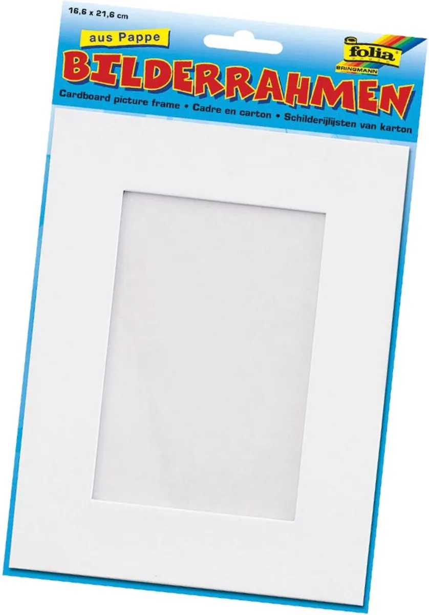 Folia Fotokader FT 16 6x21cm Wit - 1 Stuk