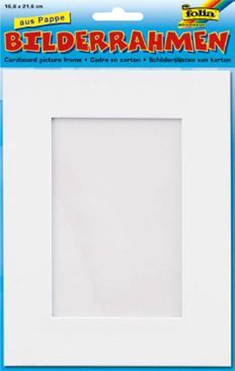 Folia Fotokader FT 16 6x21cm Wit - 1 Stuk