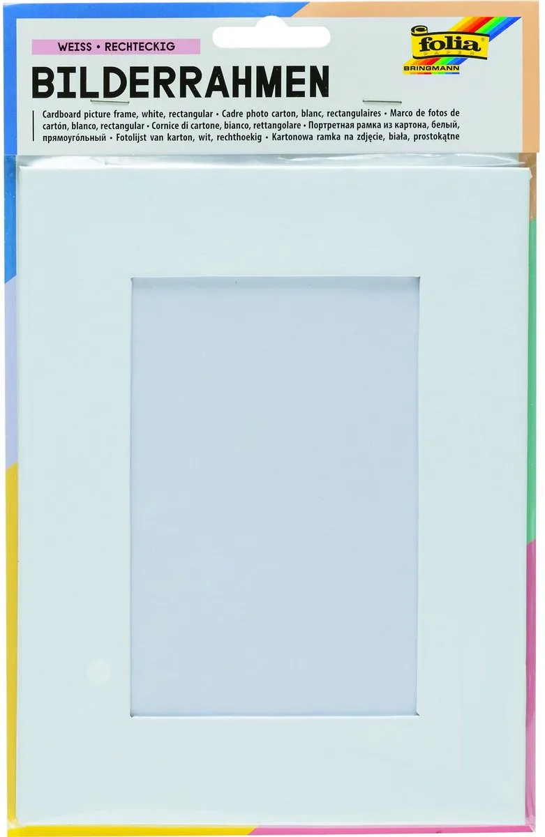 Folia Fotokader FT 16 6x21cm Wit - 1 Stuk