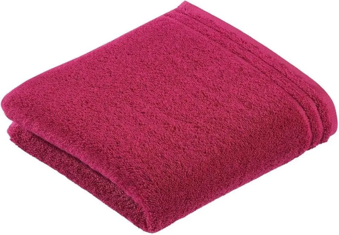Vossen handdoek Calypso feeling 30x50 cranberry