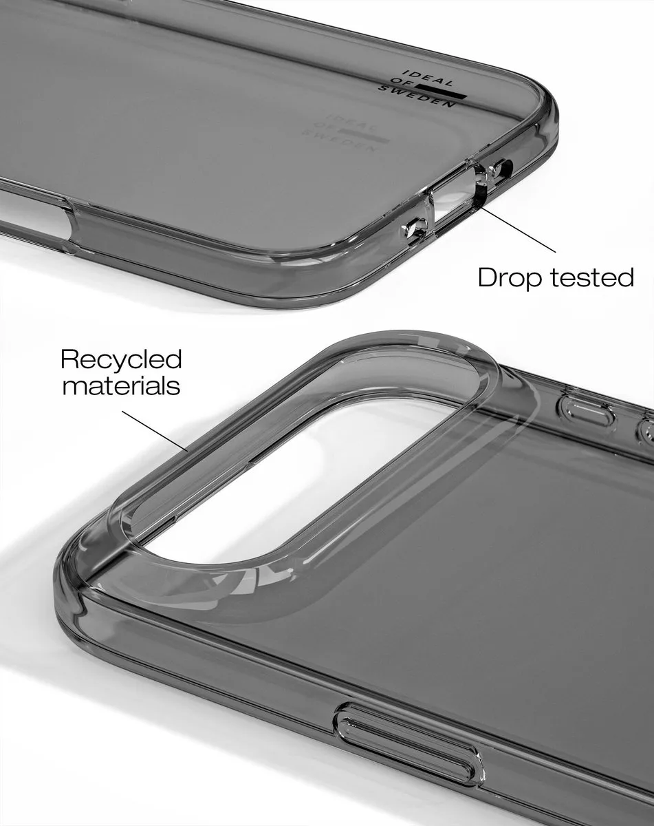 iDeal of Sweden Clear Case iPhone 17 Air - Tinted Black