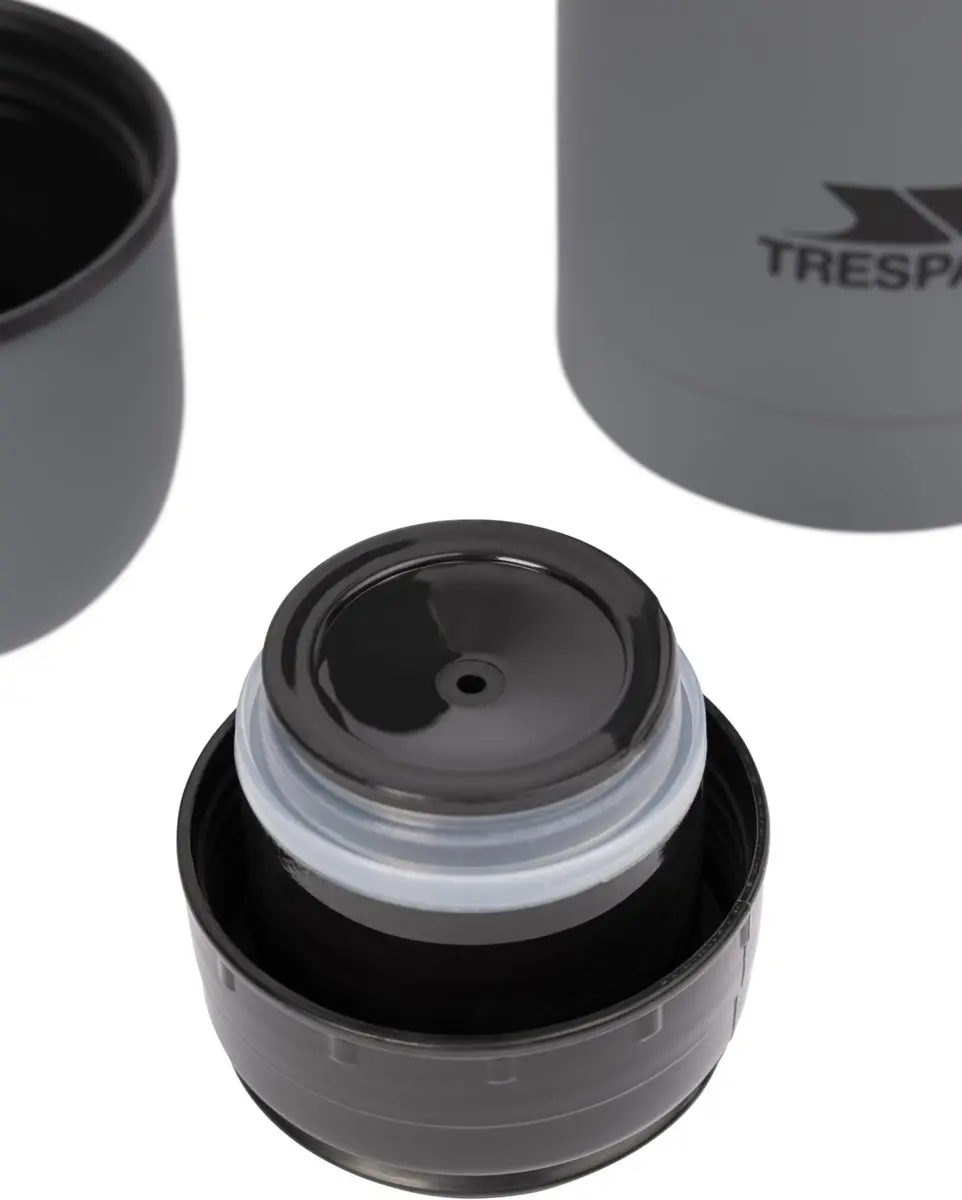 Trespass Torre 100 Isothermische Drinkfles - Grijs - afbeelding 2 van 3