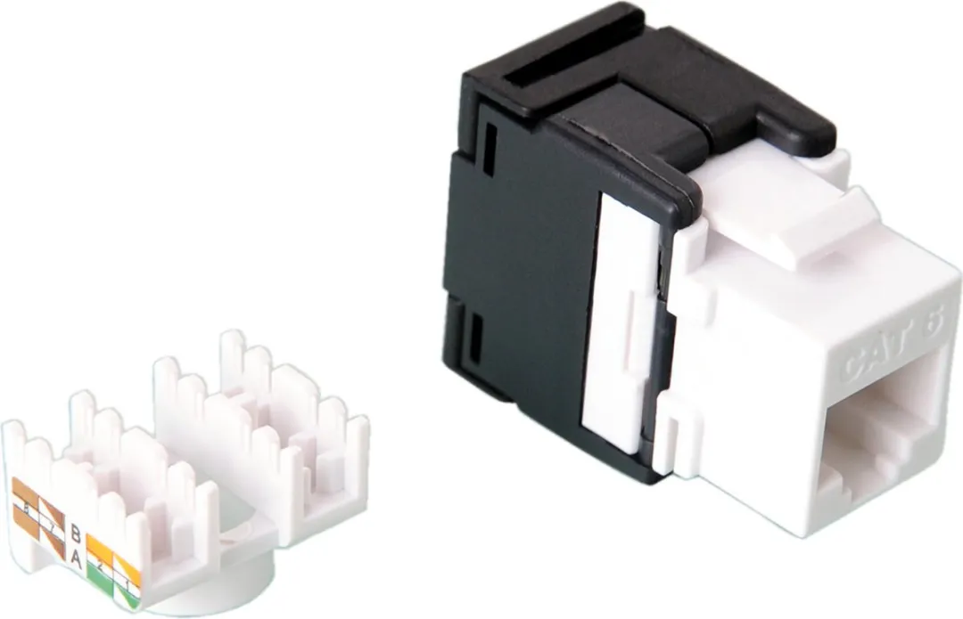 Value Cat.6 Keystone Module - Wit - afbeelding 4 van 6