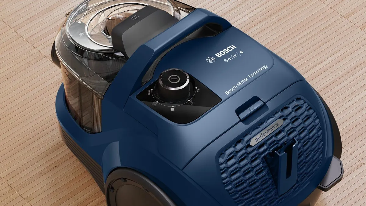 Bosch Serie 4 BGS21X320 Stofzuiger - 2L - 550W - Blauw