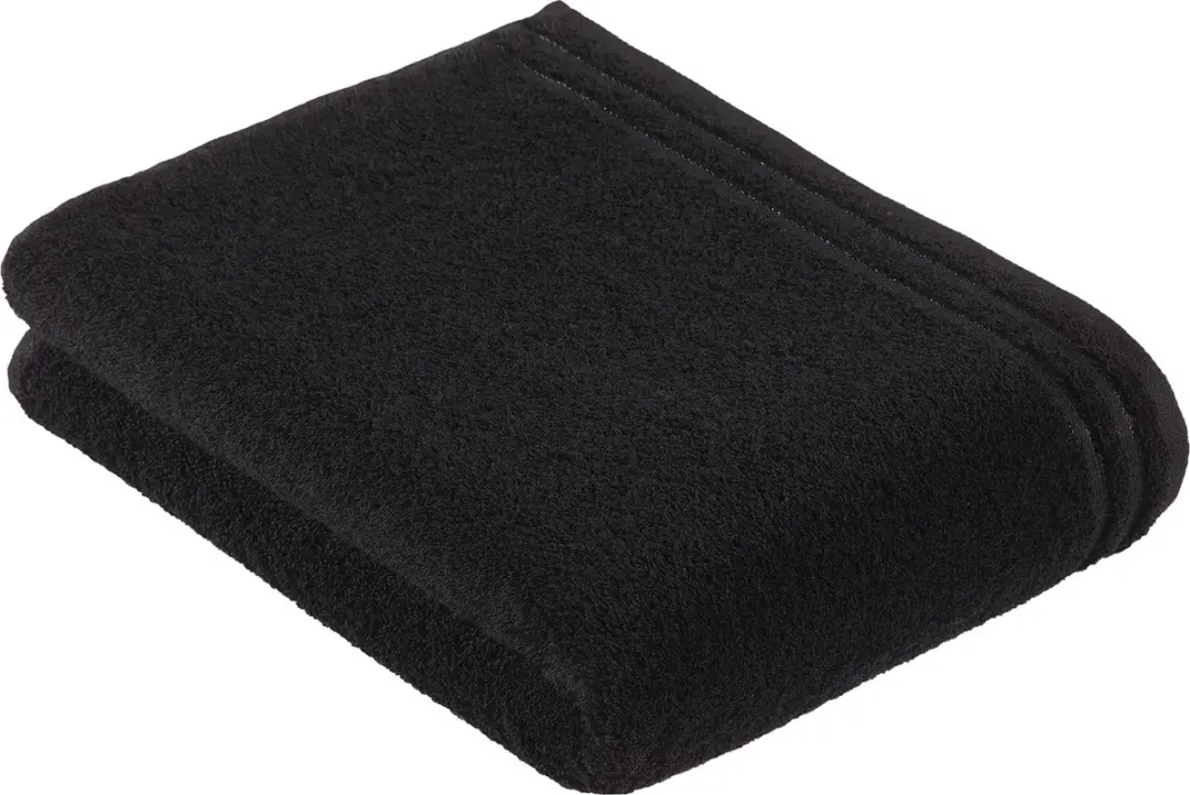 Vossen handdoek Calypso feeling 67x140 schwarz