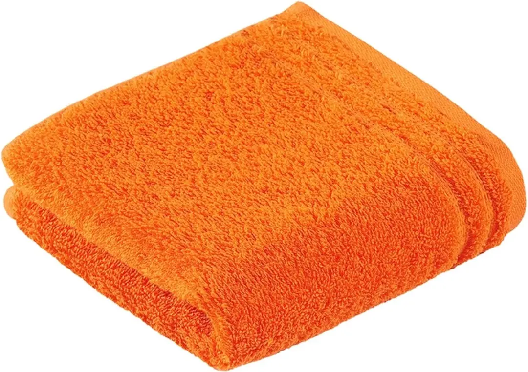 Vossen Calypso feeling gastendoekje oranje 30x50 per 4