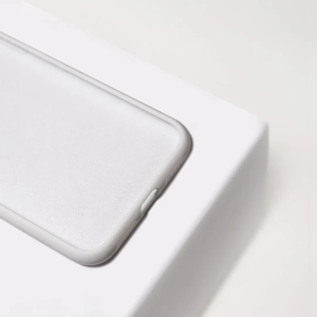 BMAX Siliconen Hoesje iPhone Xs Max - Wit