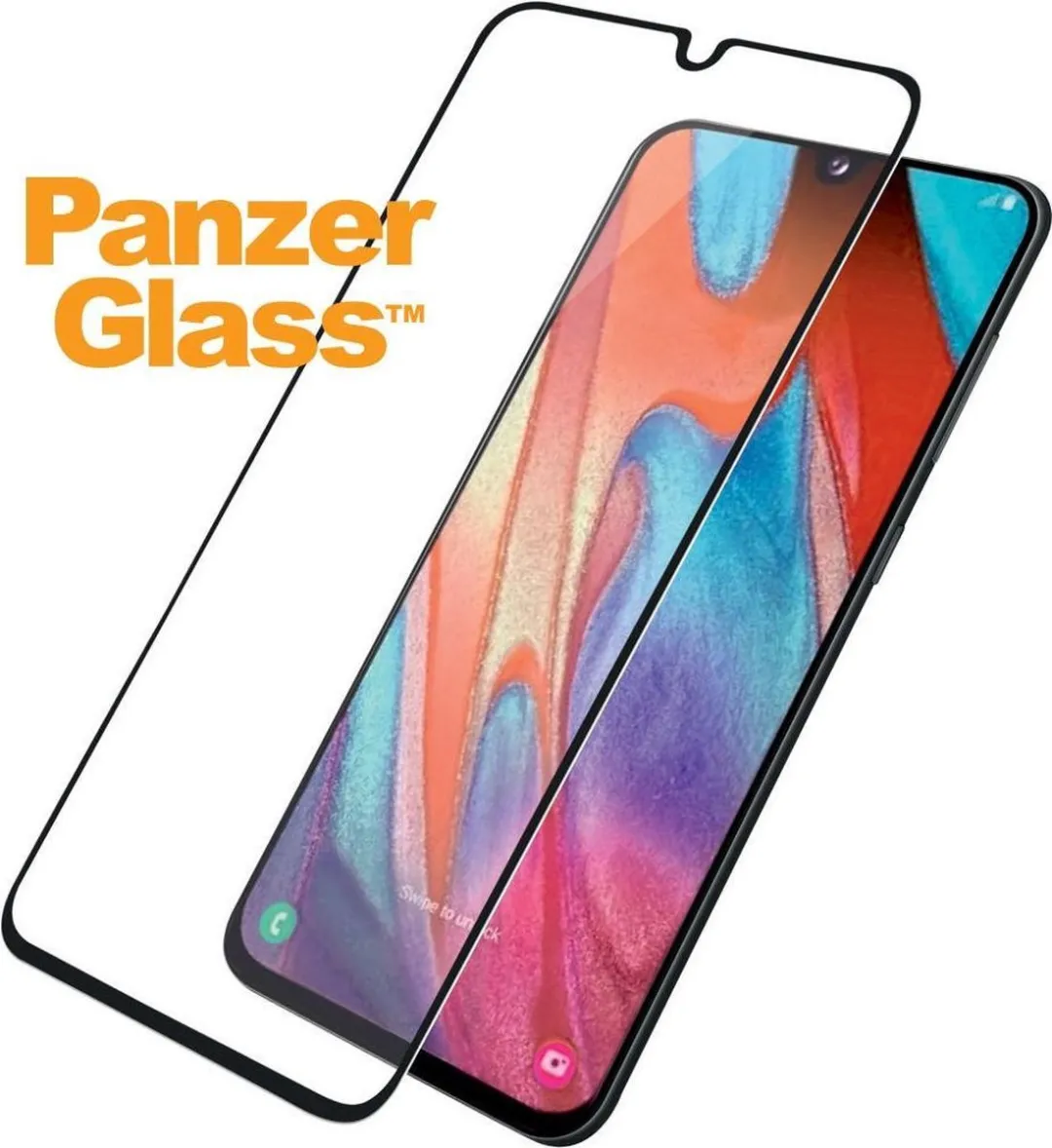 PanzerGlass PZ-7217 Screenprotector Samsung Galaxy A41 - Zwart - afbeelding 6 van 6