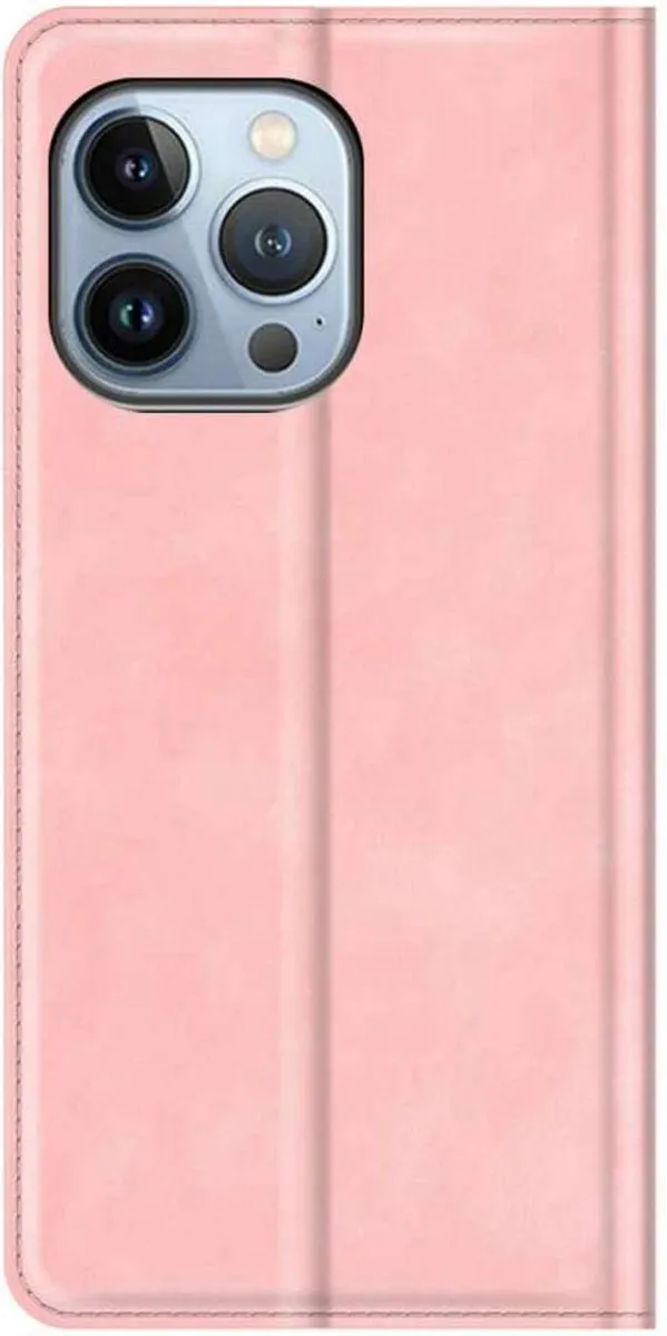Just in Case Wallet Case Magnetic voor iPhone 14 Pro - Roze