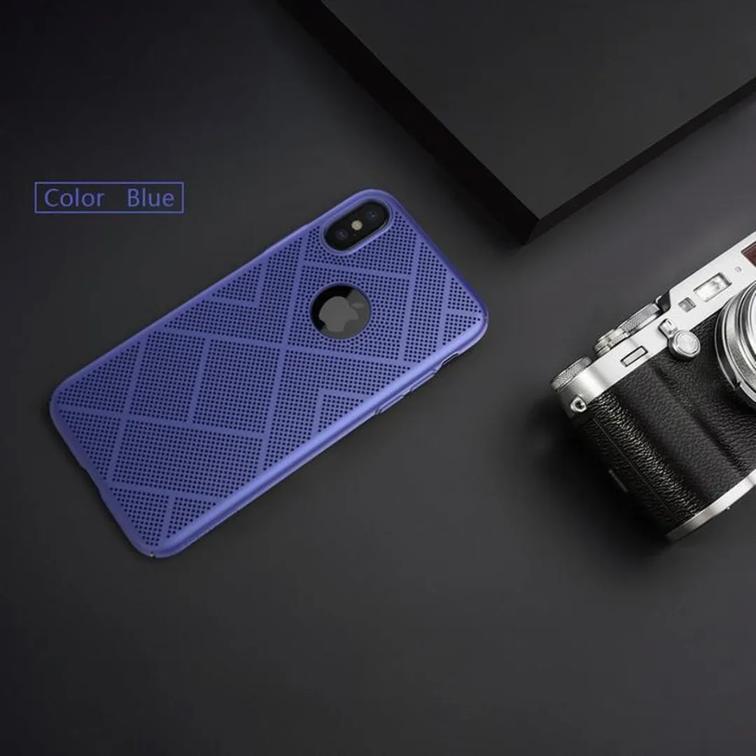 Nillkin Air Hard Case iPhone X - Blauw - afbeelding 6 van 6