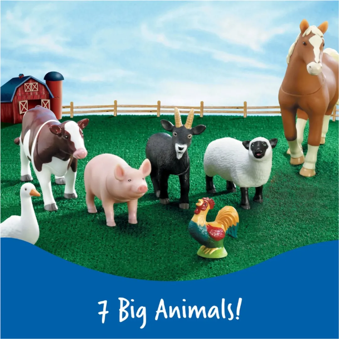 Learning Resources Jumbo Boerderij Dieren - LER0694 - Multicolor