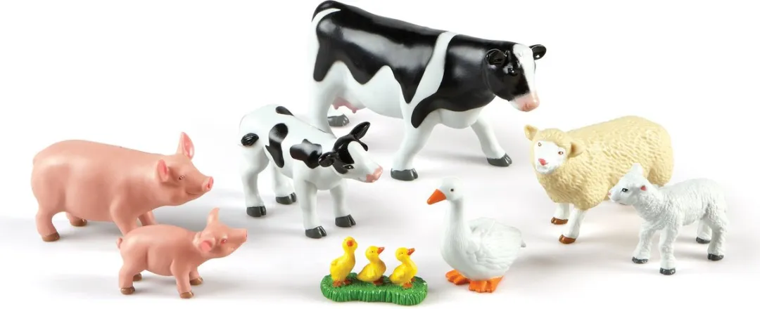 Learning Resources Jumbo Boerderij Dieren - LER0694 - Multicolor