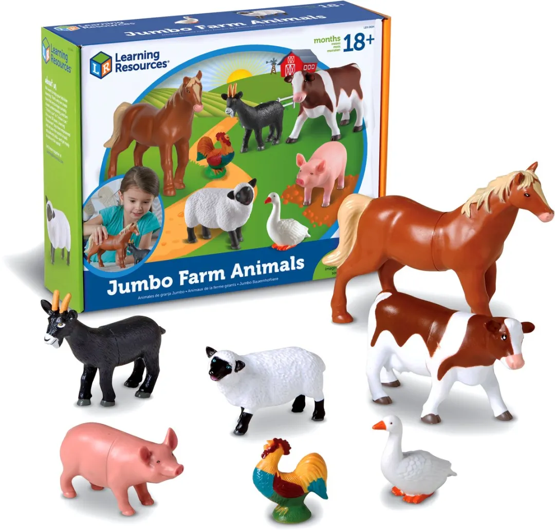 Learning Resources Jumbo Boerderij Dieren