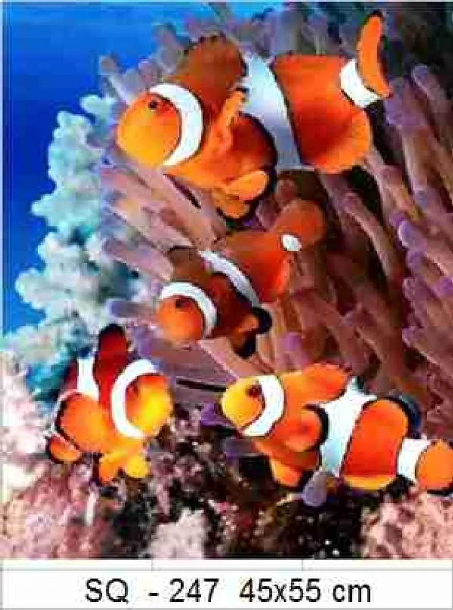VDTOYS DIAMOND Painting VDTD247 Aquarium - 45x55cm
