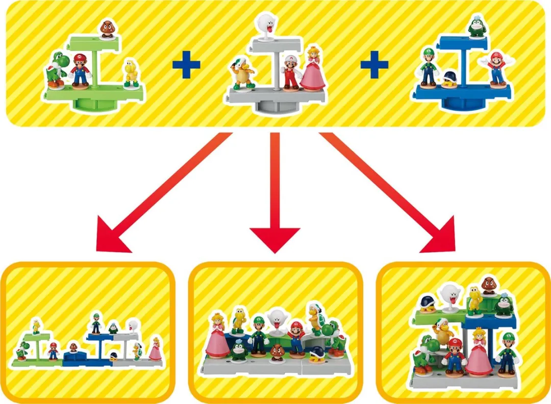 Super Mario Balansspel Ground Stage - Mario & Yoshi