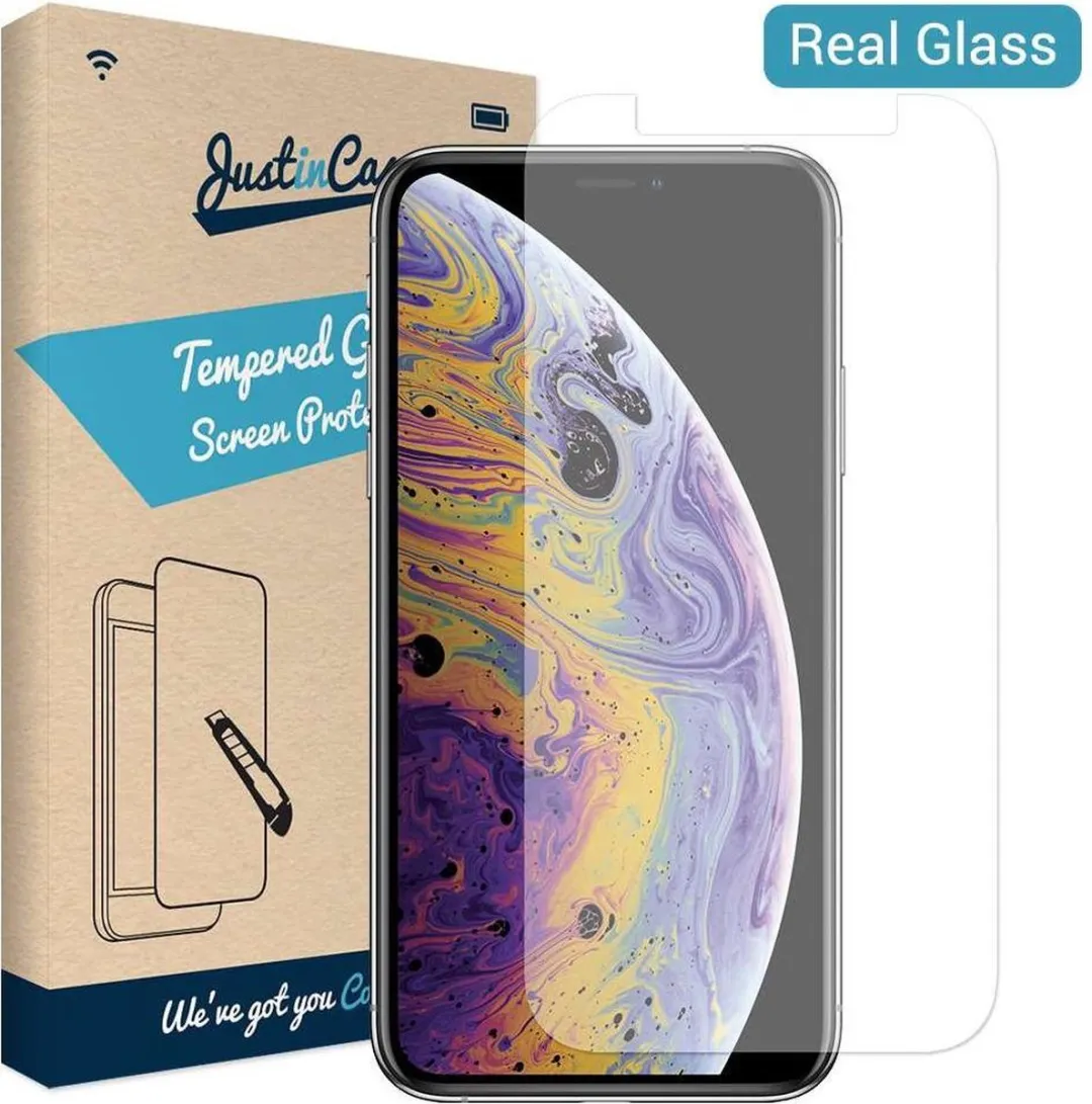 Just in Case Tempered Glass iPhone X/XS