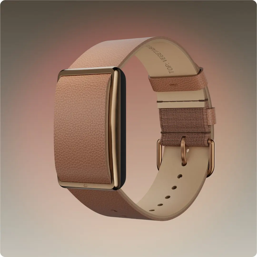 Polar Loop Horlogeband Leer Bruin