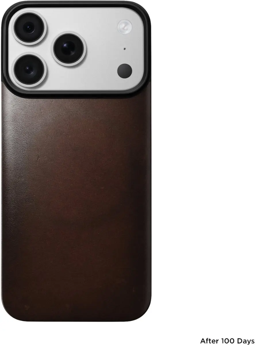 Nomad Mag Back Horween Leder Achterzijde - Bruin - afbeelding 6 van 6
