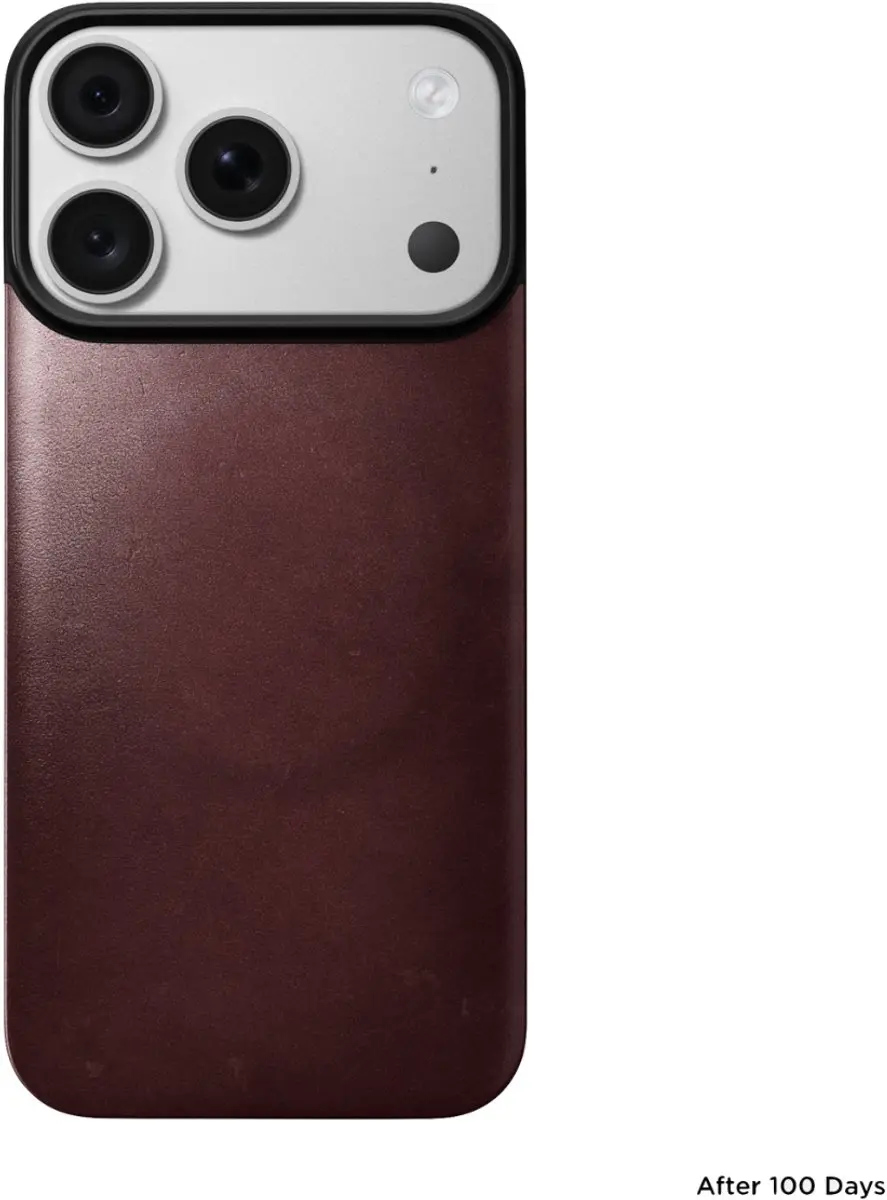 Nomad Mag Back Horween Leder Hoesje - iPhone 18 Pro - afbeelding 6 van 6