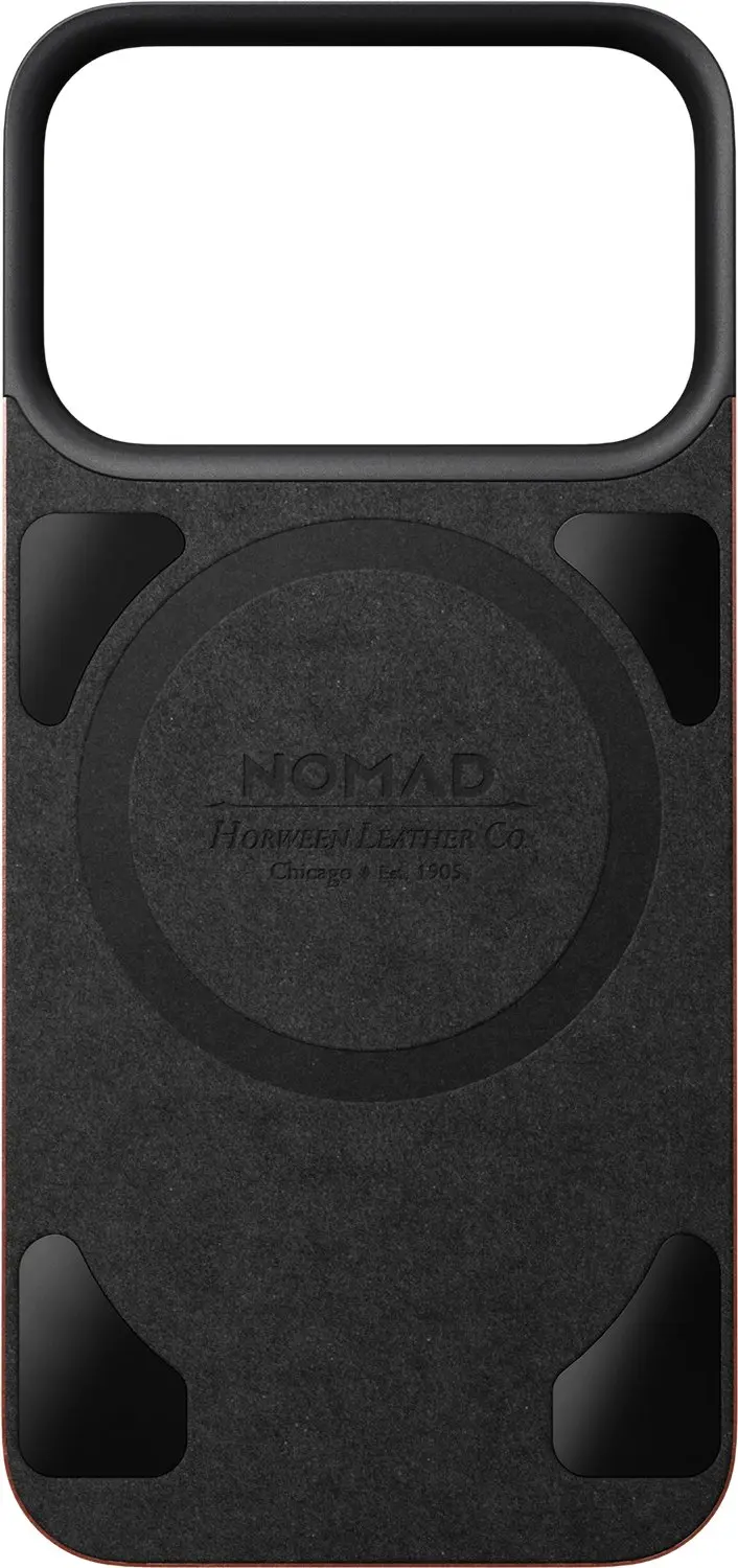 Nomad Mag Back Horween Leder iPhone 17/18 Pro - Bruin - afbeelding 5 van 6