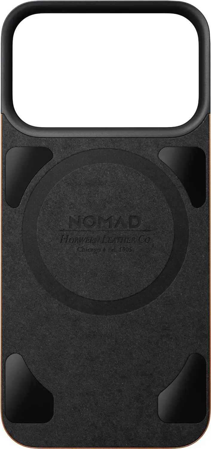 Nomad Mag Back Horween Leder Achterplaat iPhone 18 Pro - afbeelding 5 van 6