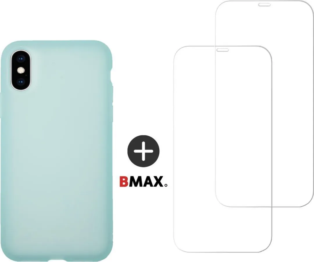 BMAX iPhone X Telefoonhoesje Mintgroen