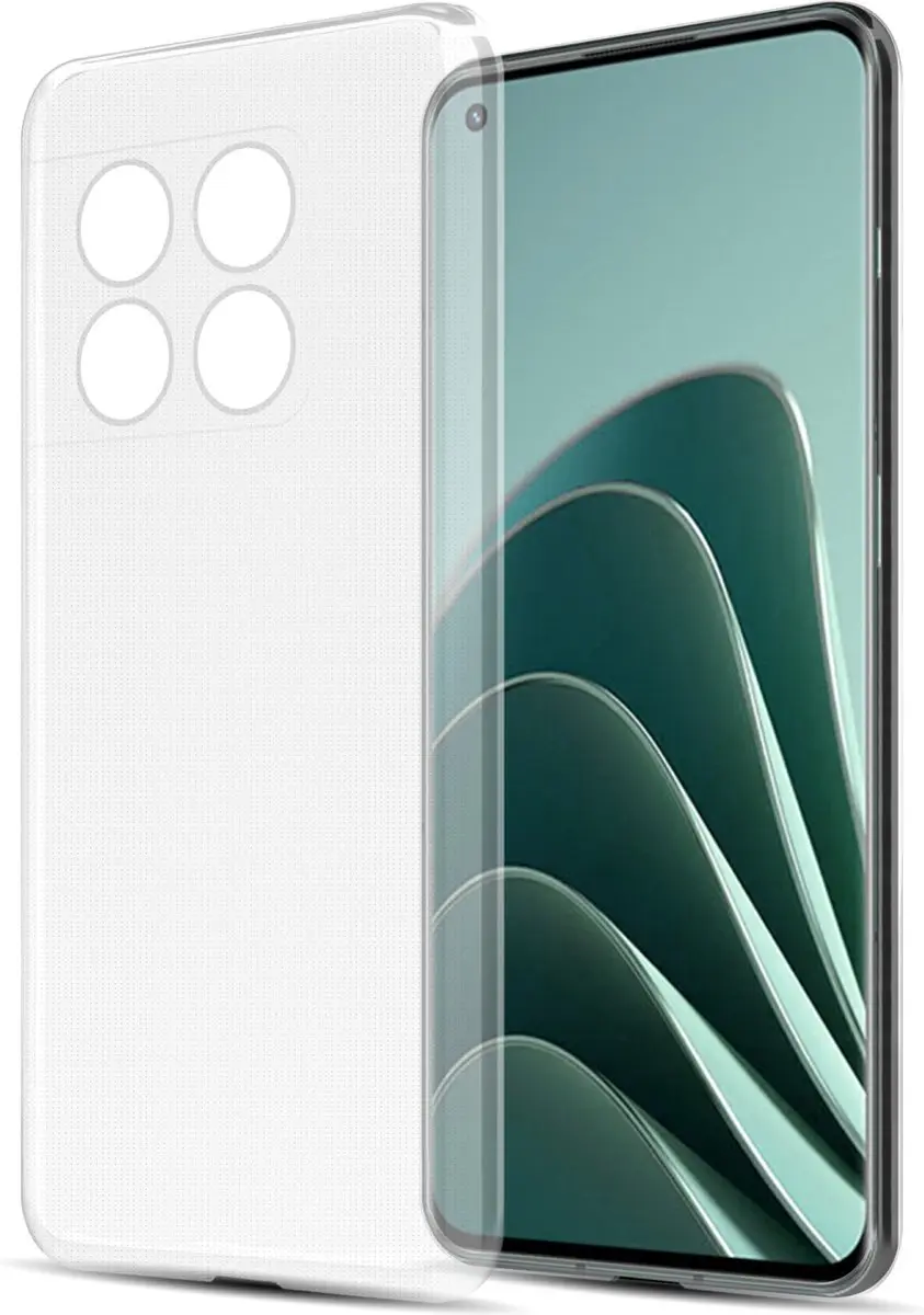 Cadorabo Hoesje geschikt voor OnePlus 10 PRO 5G in VOLLEDIG TRANSPARANT